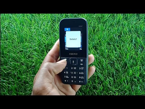 How to delete save number in HERO keypad mobile | number delete kaise kare