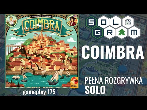 Coimbra | pełna rozgrywka solo | zasady gry