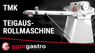 Laminoir à bandes - Sur piétement - 750W - Acier inoxydable