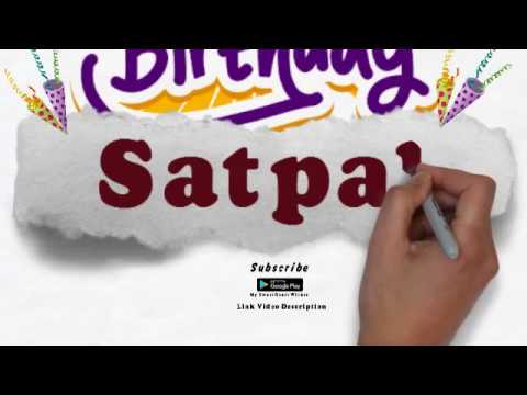 Happy Birthday Satpal