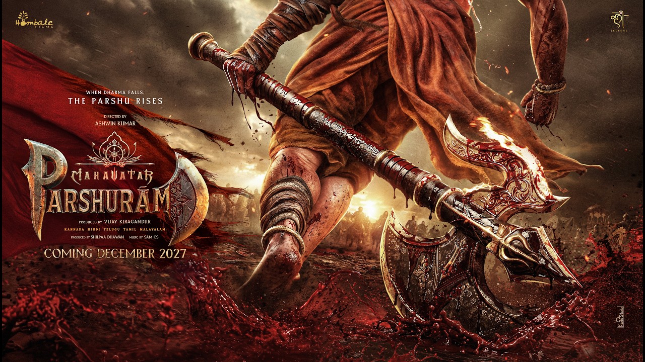 Mahavatar Parshuraam Motion Poster Video | Hombale Films | Kleem Production | Ashwin Kumar