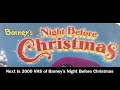 Next Is 2000 VHS Of Night Before Christmas