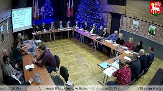 Budżet gminy Brok na 2020 rok przyjęty jednogłośnie (zdjęcia, wideo)
