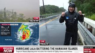 🔴 Hurricane Lala: Jim Cantore Tracks Raging Floodwaters on Hawaii’s Big Island