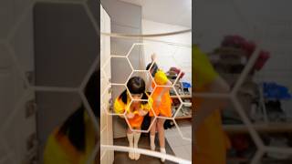 kicked the girl out to...🤣 #owo #twins #uwu