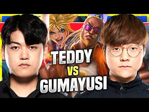 T1 TEDDY VS T1 GUMAYUSI! - T1 Teddy Plays Lucian ADC vs Ezreal! | Preseason 11