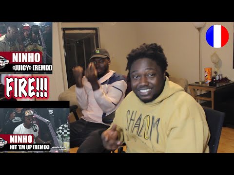 FRENCH RAP REACTION ft Ninho - Remix Hit'Em Up Tupac & Juicy (Remix) #PlanèteRap