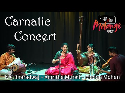 Carnatic classical concert | Amritha Murali | South Indian classical music | Minna Minni Melange