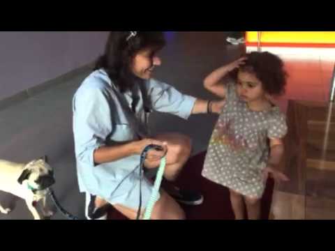 23mos. Soraya the dog whisperer