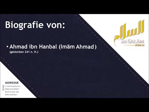 Biografie Ahmad ibn Hanbal (Imām Ahmed) - Semir al-Makedoni