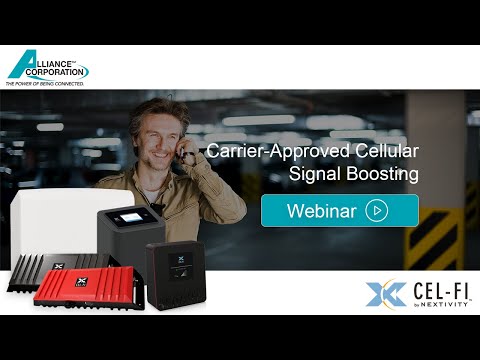 Carrier Approved Cellular Signal Boosting  - Cel-Fi Nextivity