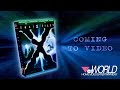 The X Files Coming To Video VHS Trailer 1996