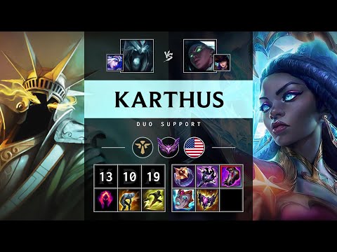 Karthus Support vs Senna - NA Master Patch 25.18