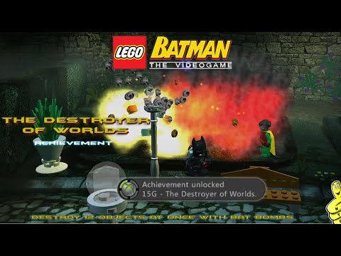 Lego Batman 1: The Destroyer of Worlds Achievement (The Easy Way) - HTG