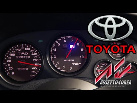 Toyota Car Mods Acceleration in Assetto Corsa
