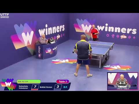 Winners League 14.10.21 Kolomiiets Volodymyr - Boklah Roman 15:30