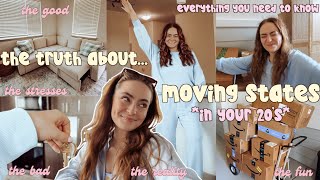 I MOVED TO A NEW STATE IN MY 20'S...HERES THE REALITY OF IT. *moving from new jersey to florida*