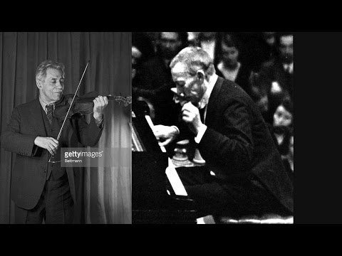 Schubert:Violin Sonata#5 in A-Opus 162 ''Duo''- Kreisler & Rachmaninoff