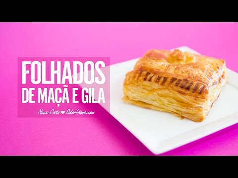 Folhados de Maçã e Gila