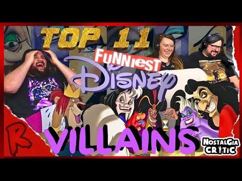 Top 11 Funniest Disney Villains - Nostalgia Critic @ChannelAwesome | RENEGADES REACT