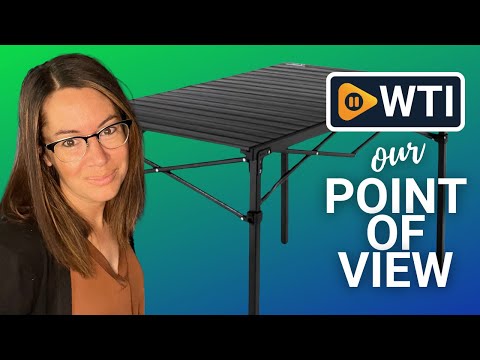 Heavy-Duty Roll-Top Table for Camping - WTI product video review