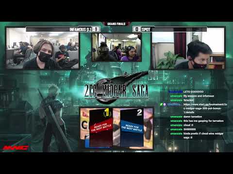 Infamous (Cloud) vs Spot (Steve) - 2CC: Midgar Saga Grand Finals