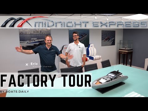 Midnight Express Powerboats Factory Tour