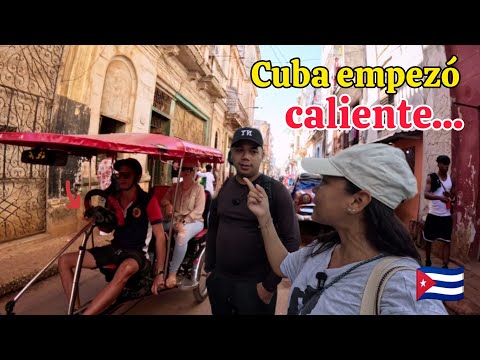 😱🇨🇺 Así están las CALLES de La HABANA, Cuba. 2026 empezó caliente...