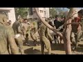 Holi Celebration In Commando Complex Haryana Police Constable Commando Training