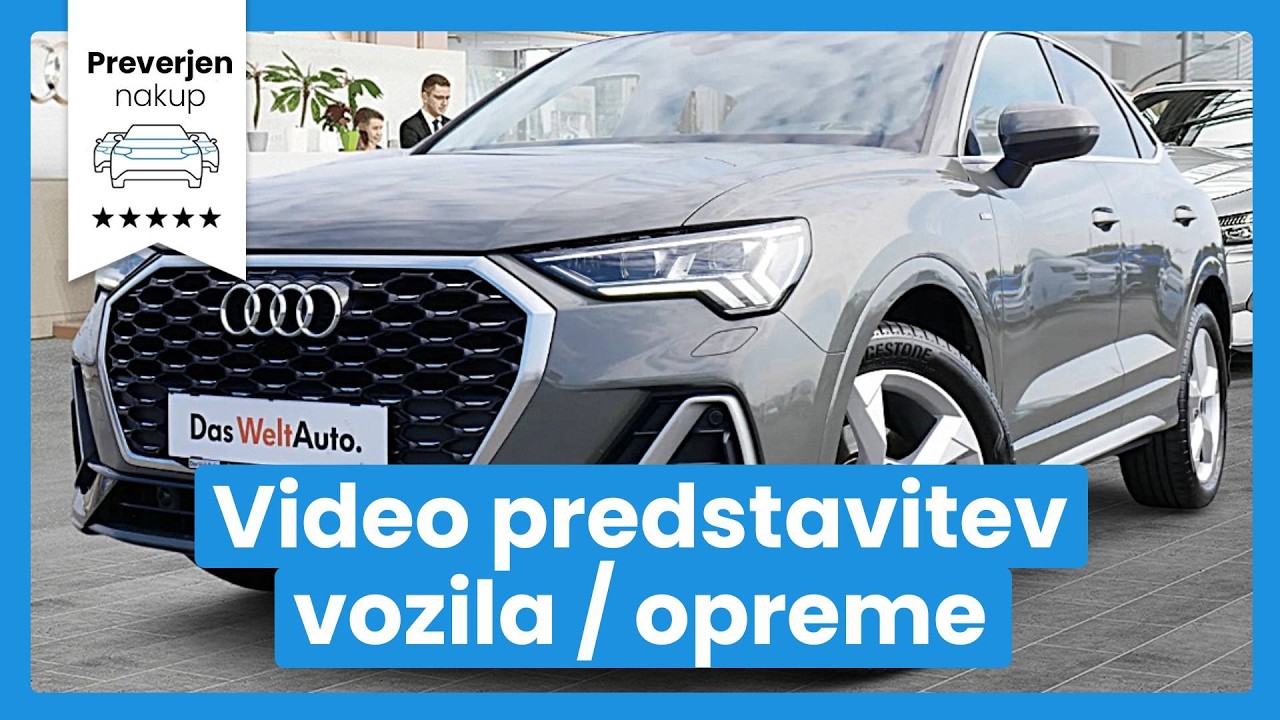 Audi Q3 Sportback 35 TDI S line S tronic - SLOVENSKO VOZILO