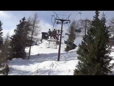 Risalita integrale seggiovia Graffer "Brenzi" - Folgarida (TN) / Chairlift / Telesilla / Télésiège