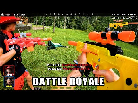 NERF WAR | SPYRA BATTLE ROYALE - Kill Montage!