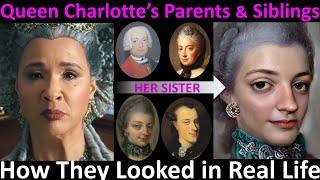 QUEEN CHARLOTTE'S PARENTS and SIBLINGS in Real Life- Recreating Their Portraits- Mortal Faces