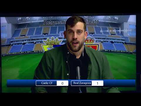 Retransmisión Cádiz CF - Real Zaragoza | Viernes, 06/03/2026