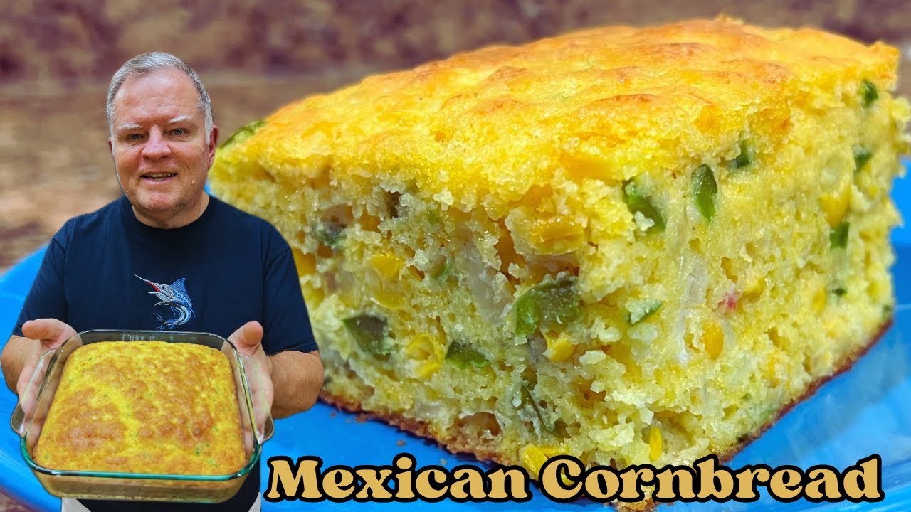 Mexican Cornbread - A Fresh and Flavorful Bread that’s a Perfect Accompaniment to Meals!