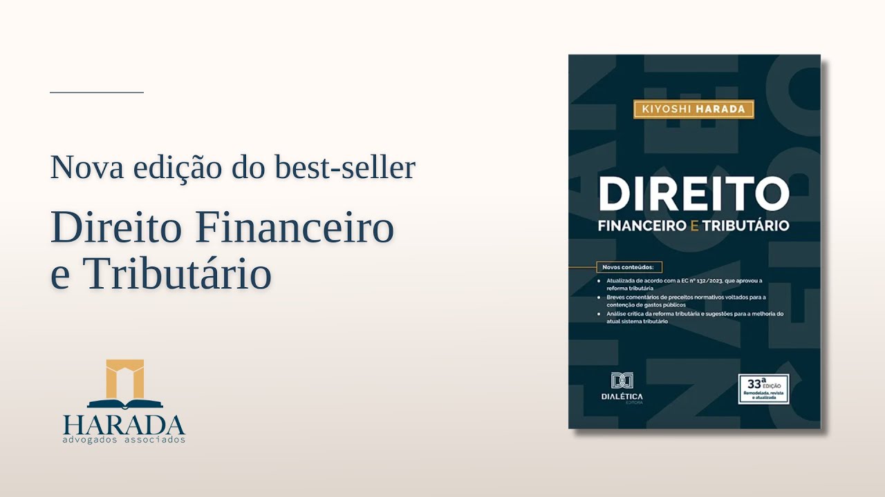 Livro Direito Financeiro e Tributário, NOVA EDIÇÃO 🚀