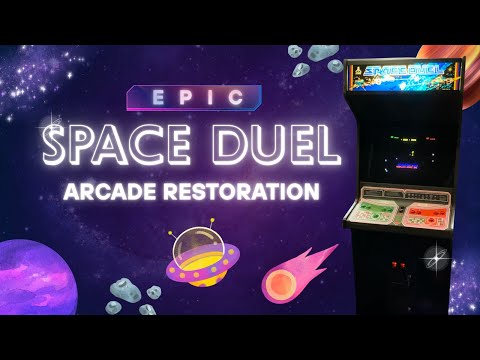 Epic Atari Space Duel Arcade Restoration!