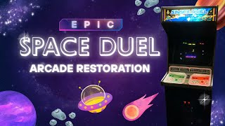 Epic Atari Space Duel Arcade Restoration!