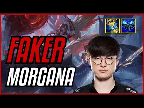 FAKER - MORGANA vs NOCTURNE JUNGLE - KR GRANDMASTER - PATCH 11.10