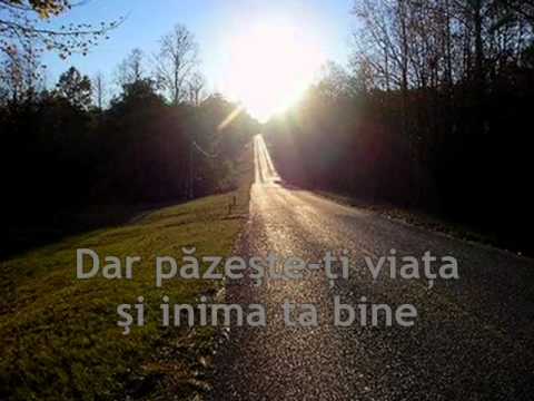 Claudia Danciu - Când mergi cu Domnul(cu versuri)