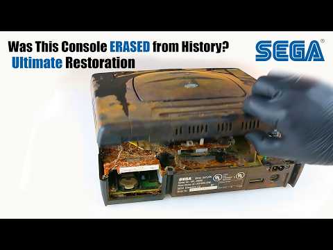 ✨Most DESTROYED Game Console🎮 Ultra Restoration🔧 31 Year-Old SEGA Epic Detailed Restoration💥