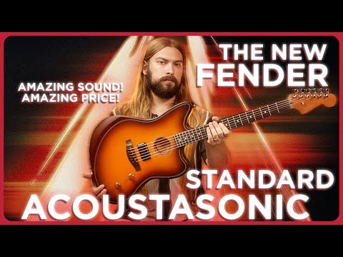 Fender Finally Got The Acoustasonic Right | New $599 Standard Acoustasonic Jazzmaster