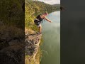 lake of the ozark 75 foot cliff jump
