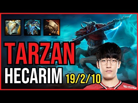 TARZAN - HECARIM vs NIDALEE Jungle - KR Challenger - Patch 11.5