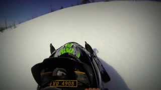 preview picture of video 'Smal hillclimb clip Arctic Cat M6 (GoPro 3 FULL HD)'