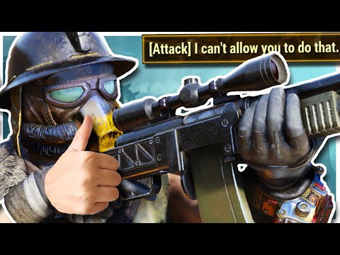 So I tried Fallout 76 STEEL REIGN