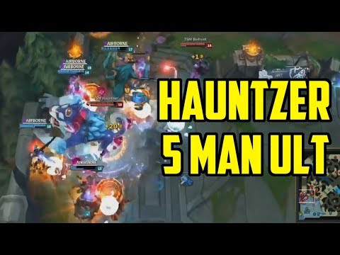 HAUNTZER INSANE 5 MAN ULT! - TSM Hauntzer Gnar Ult vs FW (TSM vs FW Worlds 2017 Highlight)