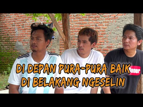 Pretending to be nice in front, but annoying behind the scenes