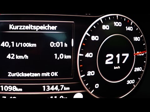 2018 Audi A5 Sportback 2.0 TFSi quattro S tronic 0-100 kmh kph 0-60 mph  Beschleunigung Acceleration