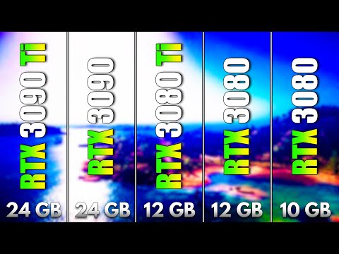 RTX 3090 Ti vs RTX 3090 vs RTX 3080 Ti vs RTX 3080 (12GB) vs RTX 3080 (10GB) | PC Gaming Tested